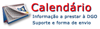 Calend&aacute;rio de Reporte &agrave; DGO